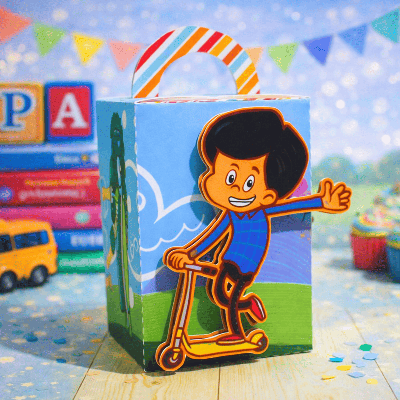 Miniatura 4 de Kit Festa 3 Palavrinhas Completo | Arquivos Silhouette + PDF Personalizados