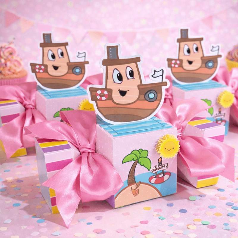 Kit Festa 3 Palavrinhas Feminino | Arquivos Silhouette + PDF Personalizados