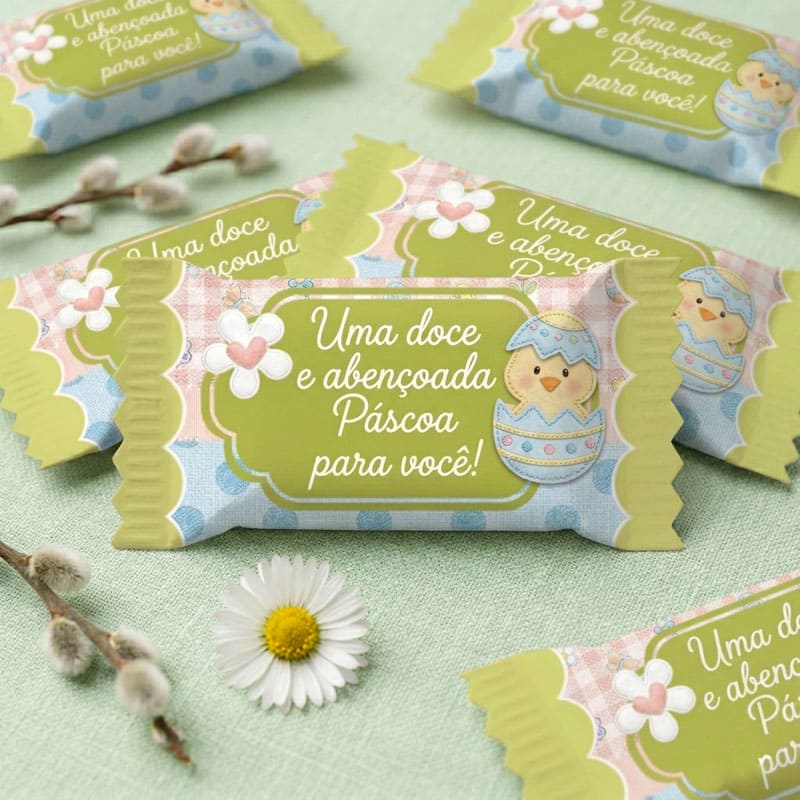 Miniatura 4 de Kit Embalagens para Balas Páscoa | 6 Artes PNG + PDF para Imprimir