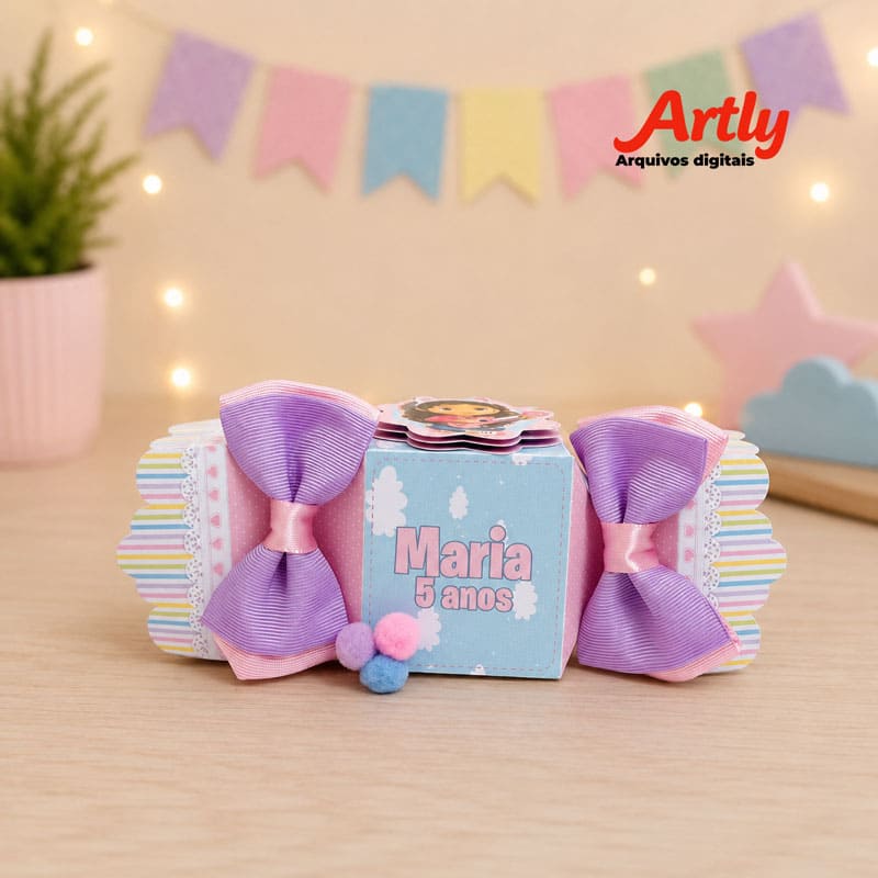 Miniatura 4 de Kit Festa Personalizado Casa Mágica de Gaby para Imprimir | Arquivos PDF e Studio