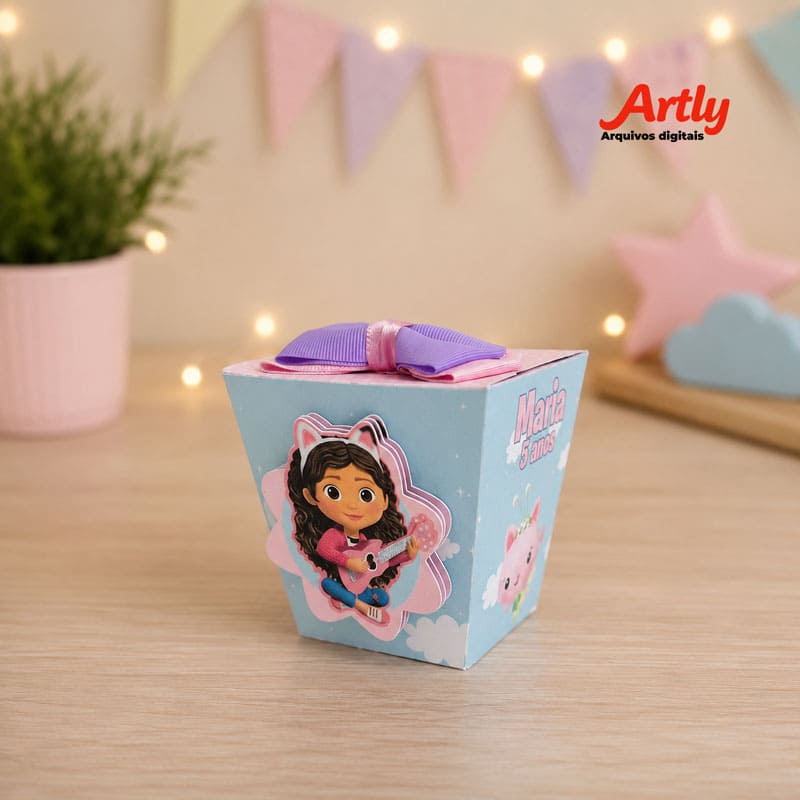 Miniatura 7 de Kit Festa Personalizado Casa Mágica de Gaby para Imprimir | Arquivos PDF e Studio