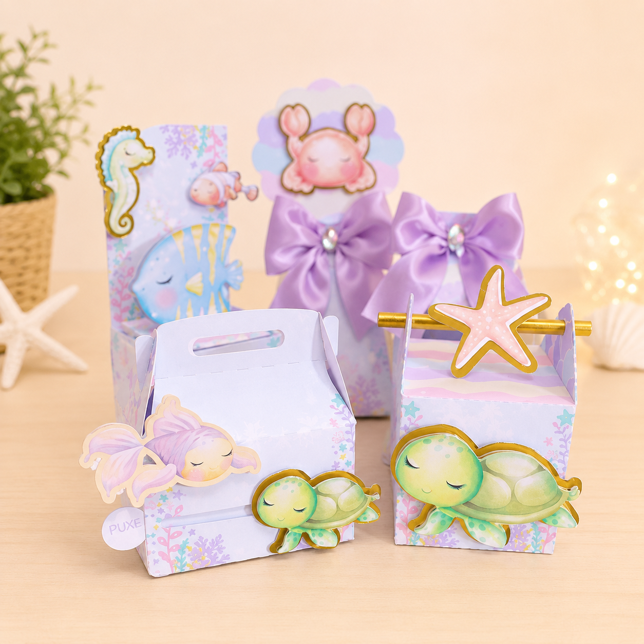 Miniatura 2 de Kit Festa Personalizado Fundo do Mar | PDF + Studio Silhouette
