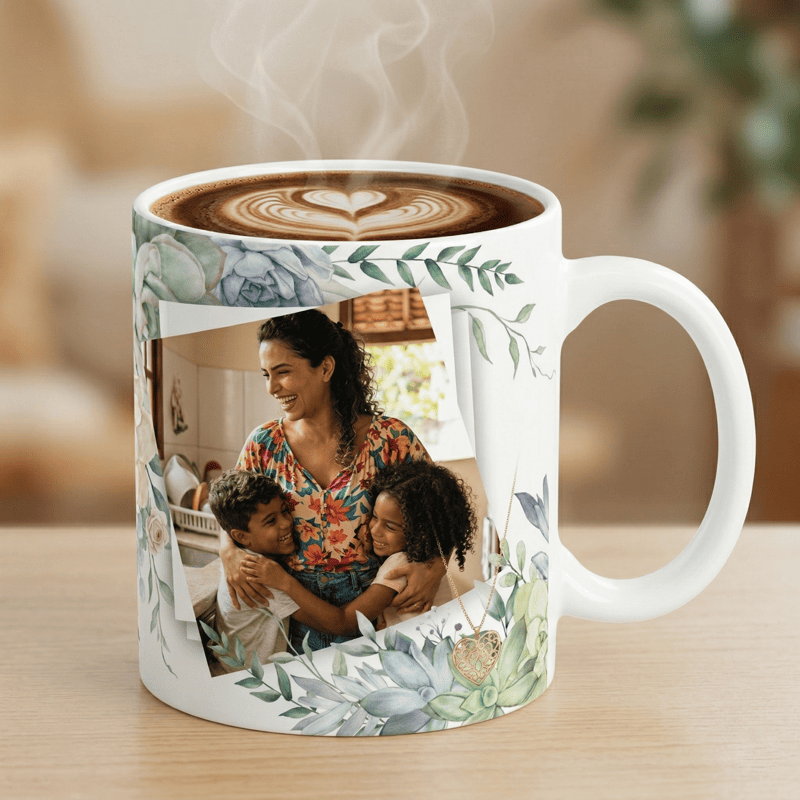 Miniatura 4 de Arte Caneca Vovó Mãe com Açúcar | PNG + PDF + AI Sublimação Personalizada