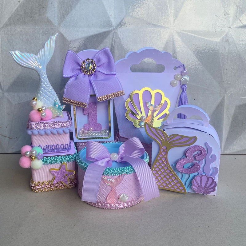 Kit Festa Personalizado Fundo do Mar Extra Luxo | PDF + Studio Silhouette