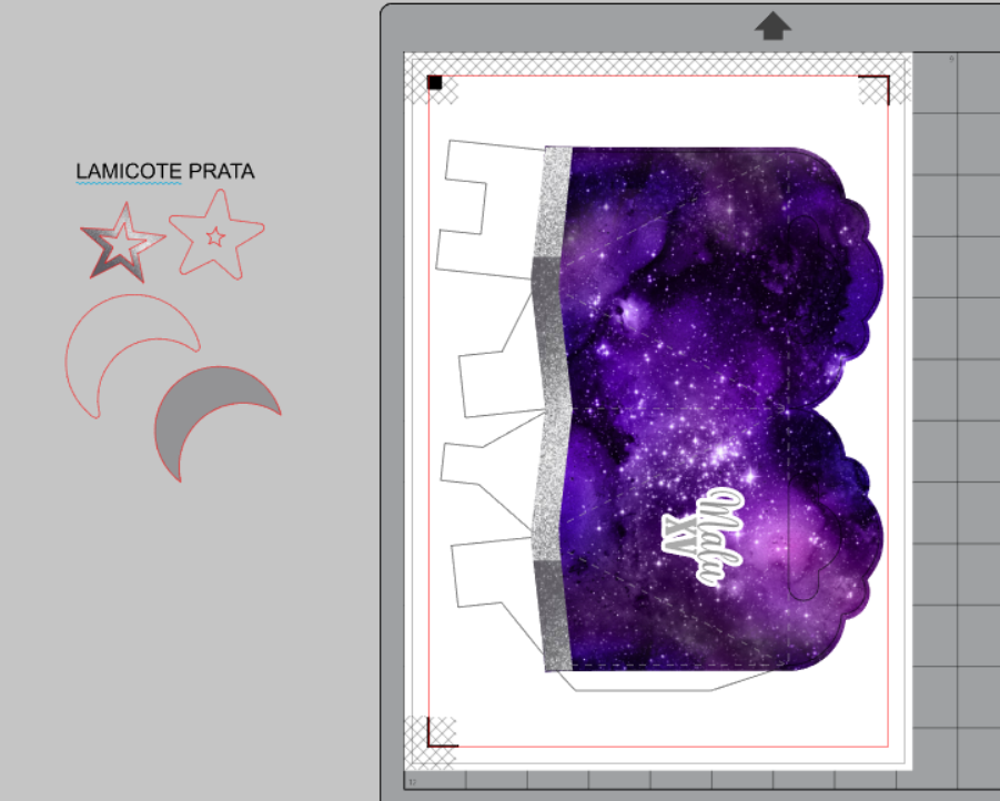 Kit Festa Galáxia Completo | Arquivos Silhouette + PDF + Fontes - imagem 5